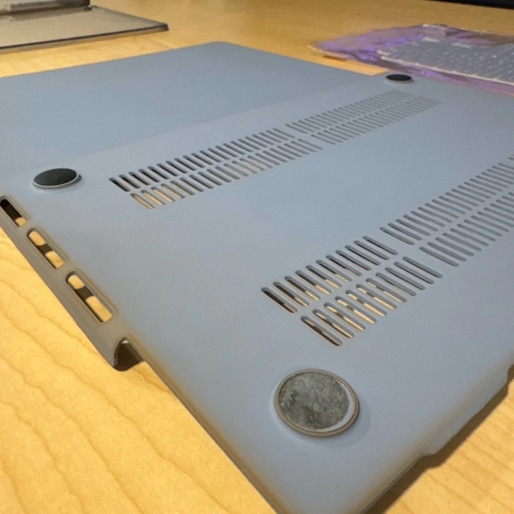 Macbook Pro 14.2inch Blue Laptop Shell and Keyboard Cover Set - Protective Case